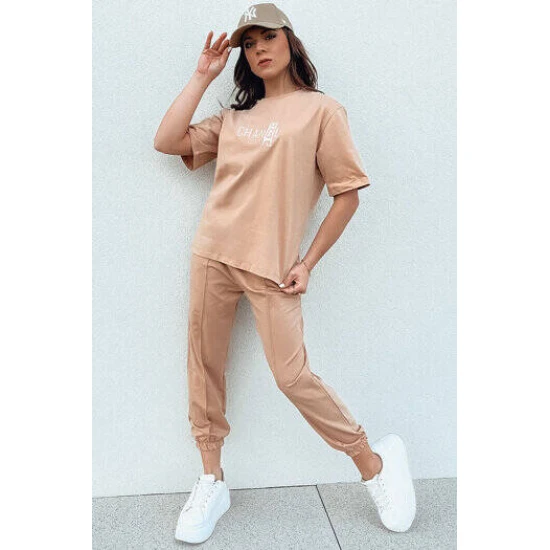 Sieviešu brūns treniņtērps Change Sieviešu uzvalki