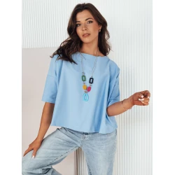 Sieviešu gaiši zila blūze Buls