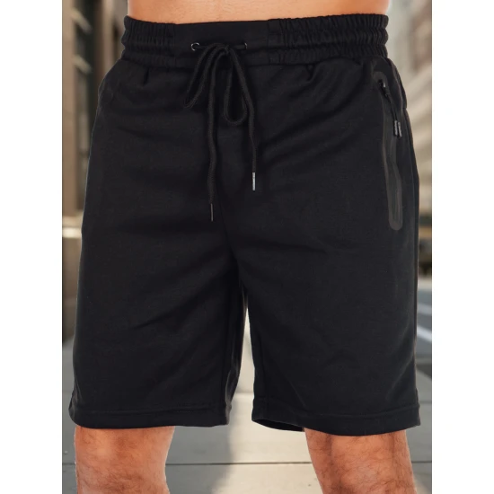 Vīriešu melni šorti Anet Šorti