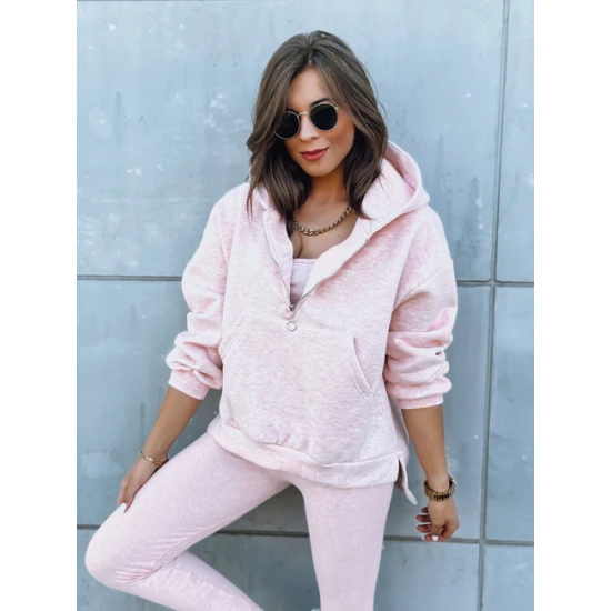 Trīsdaļīgs sieviešu komplekts rozā krāsā Kemy Sieviešu uzvalki