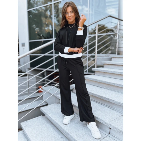 Sieviešu melns treniņtērps Newport Sieviešu uzvalki