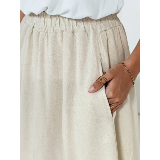 Sieviešu brūni svārki Ferry Svārki