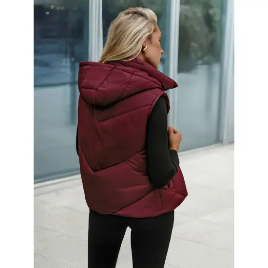 Sieviešu bordo krāsas veste Gusti Sieviešu vestes