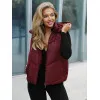 Sieviešu bordo krāsas veste Gusti Sieviešu vestes
