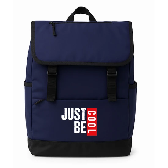 Tumši zila mugursoma Just be cool Mugursomas