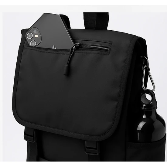 Melna Trois mugursoma Mugursomas