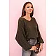 Women's khaki Sindy Women's sweaters