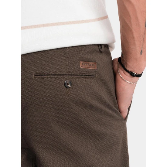 Brūnas vīriešu bikses Tuman Klasiskās bikses