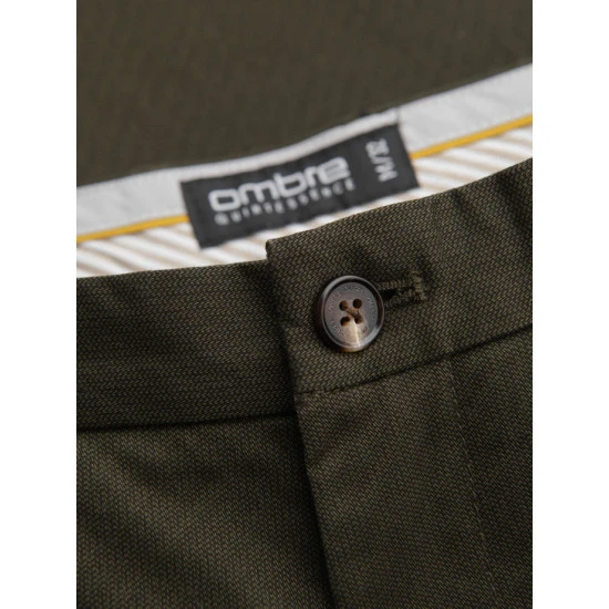 Vīriešu haki krāsas bikses Tuman Klasiskās bikses