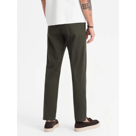 Vīriešu haki krāsas bikses Tuman Klasiskās bikses