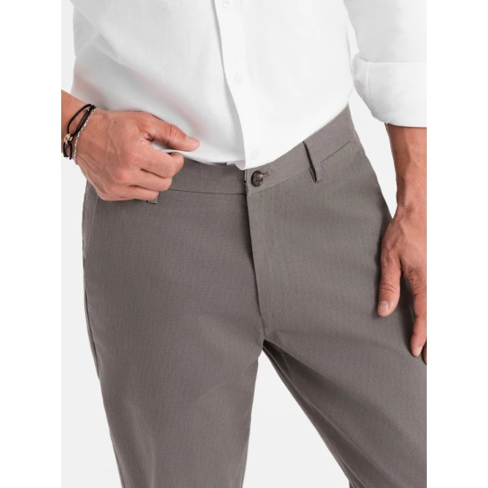Vīriešu pelēkas bikses Tuman Klasiskās bikses