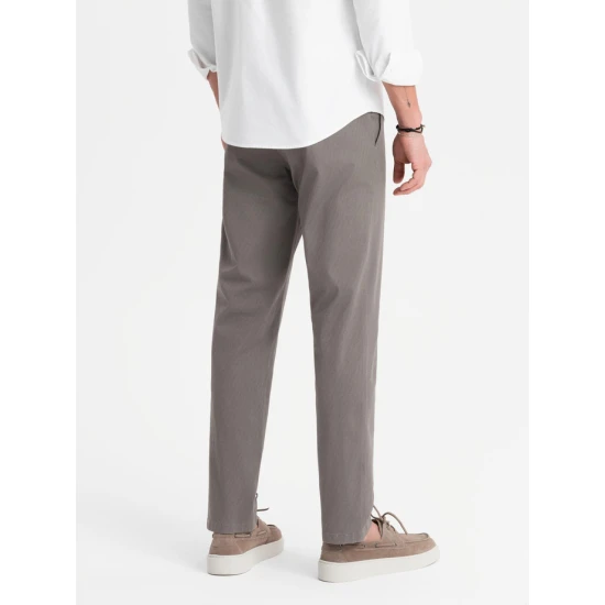 Vīriešu pelēkas bikses Tuman Klasiskās bikses
