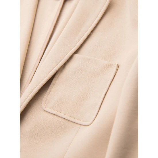 Vīriešu brūna jaka Azan Jakas