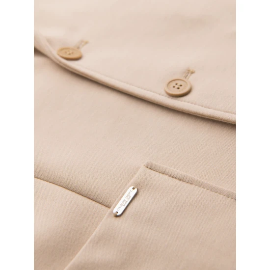 Vīriešu brūna jaka Azan Jakas