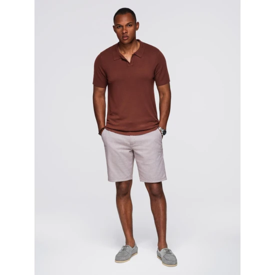 Vīriešu brūns polo krekliņš Mark T-krekls