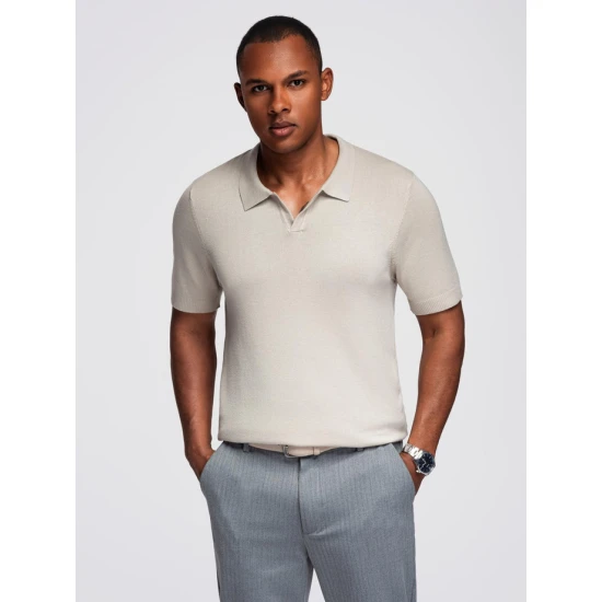 Vīriešu pelēks polo krekliņš Mark POLO T-krekls