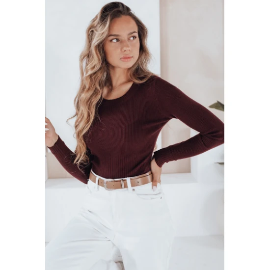 Sieviešu brūns džemperis Gino Sieviešu džemperi