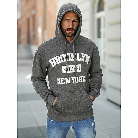 Men's grey jumper Brooklyn Men's Sweaters| Sweaters online