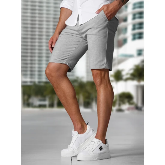 Vīriešu gaiši pelēkie šorti Remo Šorti