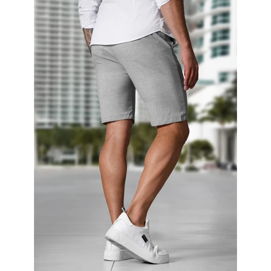 Vīriešu gaiši pelēkie šorti Remo Šorti
