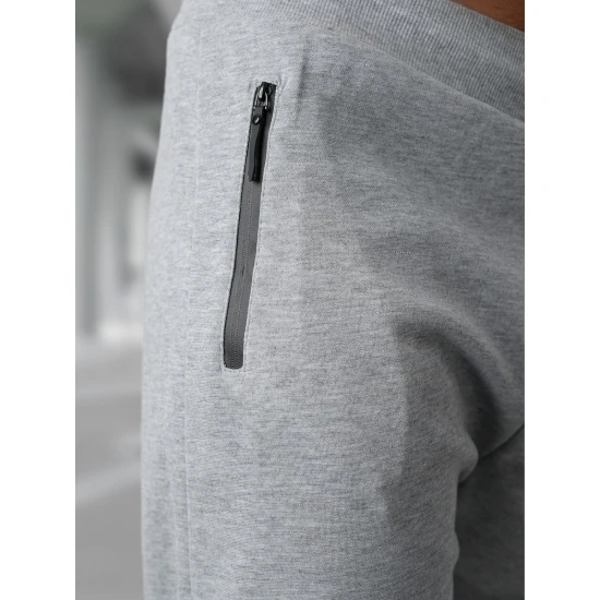 Vīriešu pelēkas bikses Rene Gadījuma bikses