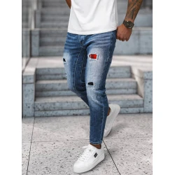 Vīriešu zili džinsi Apol