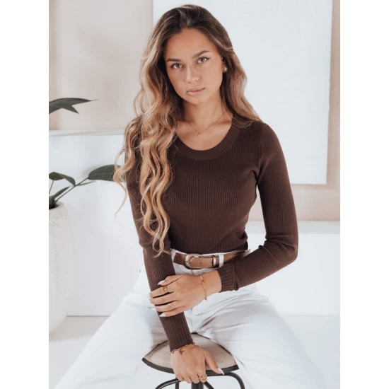 Sieviešu brūns džemperis Gino Sieviešu džemperi