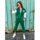 Sieviešu zaļš sporta kostīms Celia Sporta tērpi