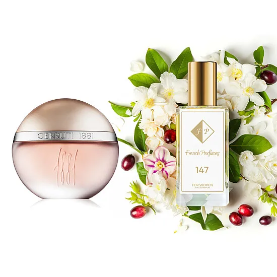 No147 Cerruti iedvesmotas smaržas - 1881 60 ml EDP FP sievietēm French Perfumes