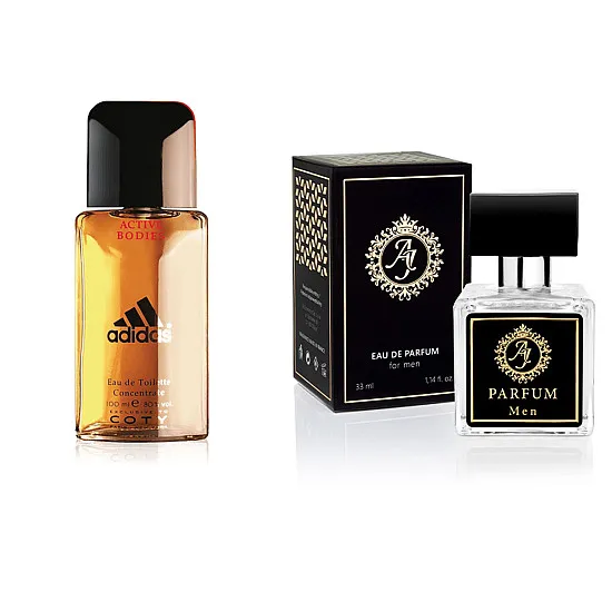 AJ Deluxe Nr209 smaržas, ko iedvesmojis Adidas - Active Bodies 50 ml EDP AJ Deluxe vīriešiem French Perfumes