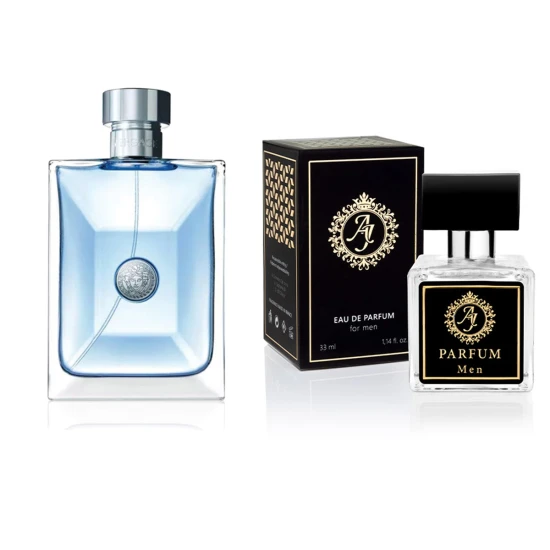 AJ Deluxe Nr216 Versace iedvesmotās smaržas - Pour Homme 50 ml EDP AJ Deluxe vīriešiem French Perfumes