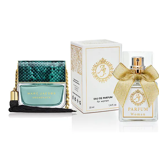 AJ Deluxe Nr505 Marca Jacobsa iedvesmotās smaržas - Decadence 104 ml EDP AJ Deluxe Sievietes French Perfumes