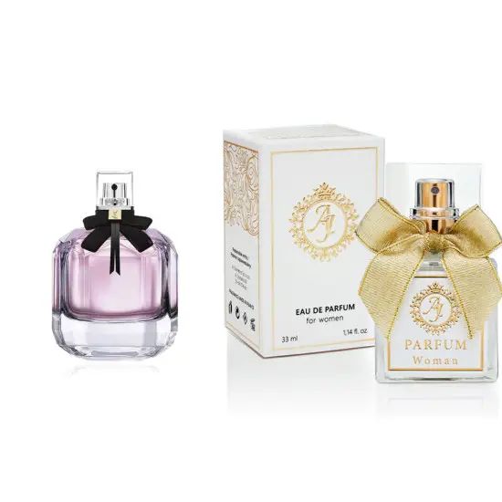 AJ Deluxe Nr522 smaržas, iedvesmojušās no Yves Saint Laurent - Mon Paris 50 ml EDP AJ Deluxe Sievietes