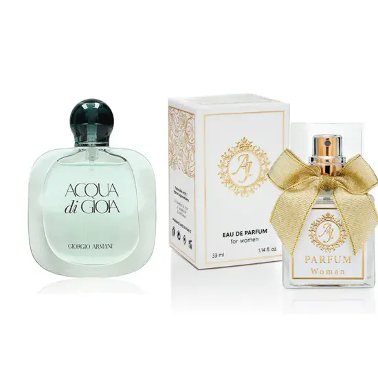 AJ Deluxe Nr542 smaržas iedvesmojis Armani - Acqua di Gioia 2 ml EDP AJ Deluxe Sievietes French Perfumes