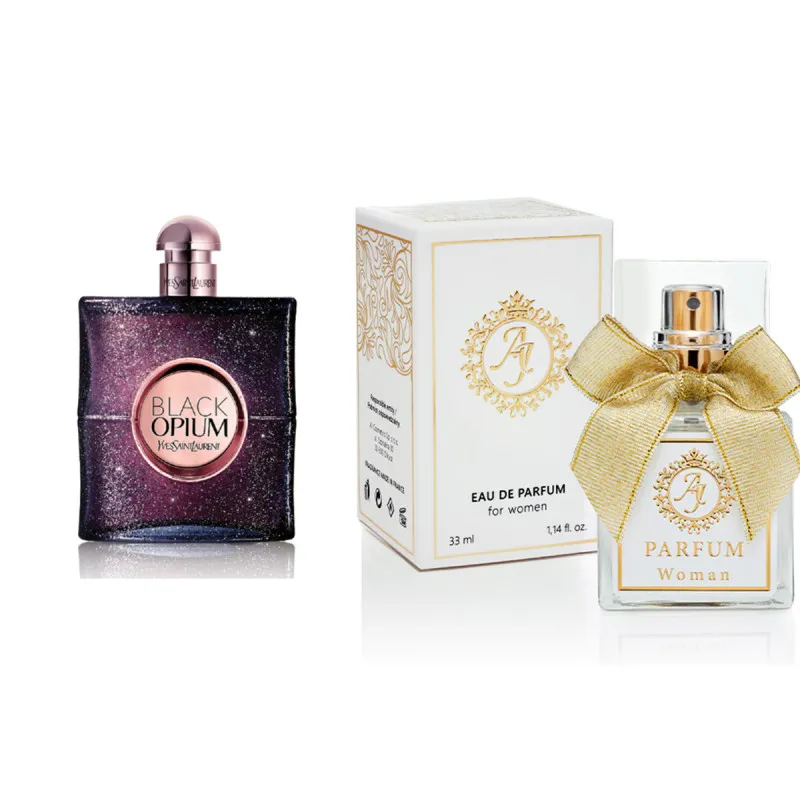 AJ Deluxe Nr680 smaržas, iedvesmotas no YSL - Black Opium Nuit Blanche 2016 - 50 ml EDP AJ Deluxe Sievietes French Perfumes