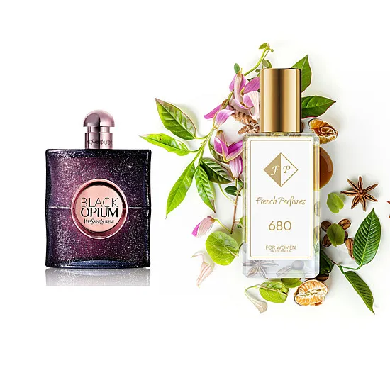 No680 YSL:n inspiroima hajuvesi - Black Opium Nuit Blanche 2016 - 2 ml EDP FP for Women French Perfumes