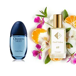 No69 smaržas, ko iedvesmojis Calvin Klein - Obsession Night 33 ml EDP