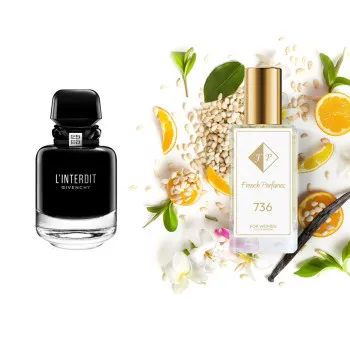 Smaržas Nr. 736, iedvesmotas no Givenchy - l'interdit edp Intense, 33 ml EDP