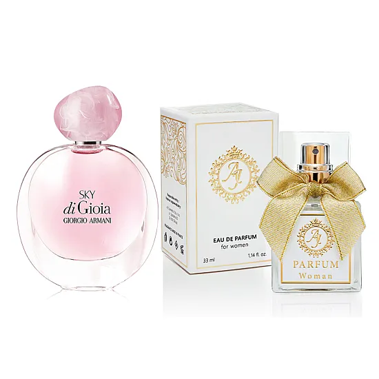 AJ Deluxe Nr746 Giorgio Armani iedvesmotās smaržas - Sky di Gioia 33 ml EDP AJ Deluxe Sievietes French Perfumes