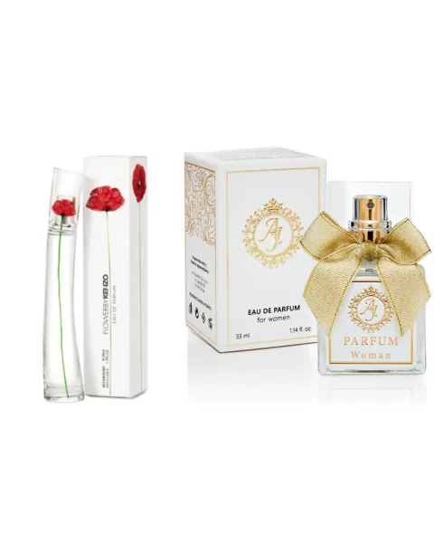 AJ Deluxe Nr98 smaržas, ko iedvesmojis Kenzo - Flower By Kenzo 2 ml EDP