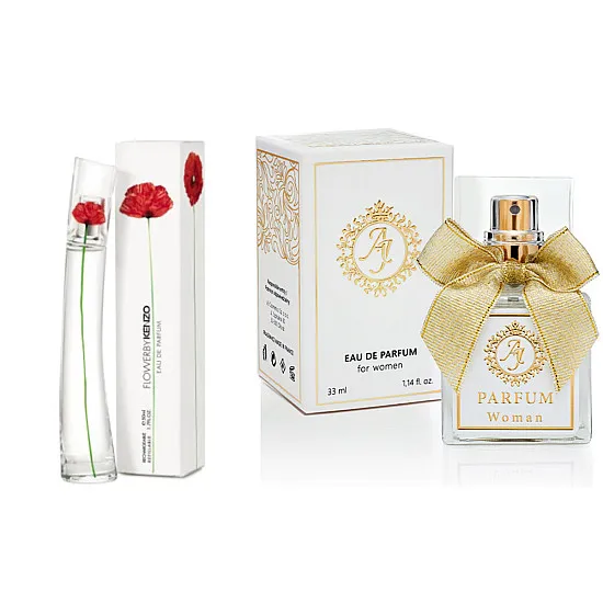 AJ Deluxe Nr98 smaržas, ko iedvesmojis Kenzo - Flower By Kenzo 33 ml EDP AJ Deluxe Sievietes French Perfumes