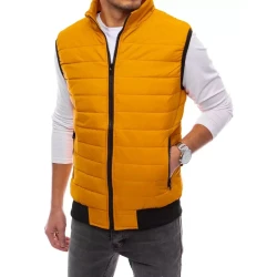 Vīriešu stepēta dzeltena veste Lider