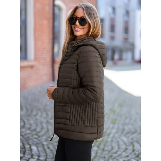 Sieviešu brūna jaka Marsi Jakas