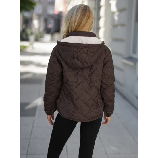 Sieviešu tumši brūna jaka Lamir Sieviešu jakas