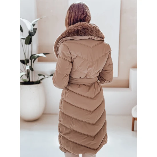 Sieviešu ziemas brūna jaka Karlin Jakas