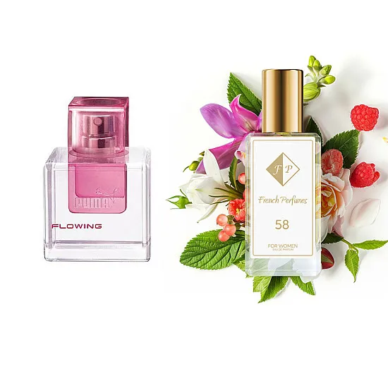 No58 smaržas, ko iedvesmojusi Puma - Plūstošas 33 ml FP sievietēm French Perfumes