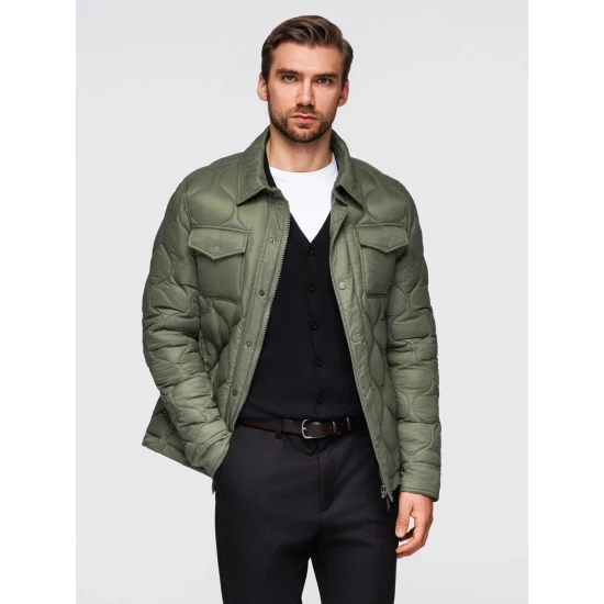 Vīriešu haki jaka Lomin Vīriešu jakas un mēteļi