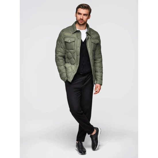 Vīriešu haki jaka Lomin Vīriešu jakas un mēteļi