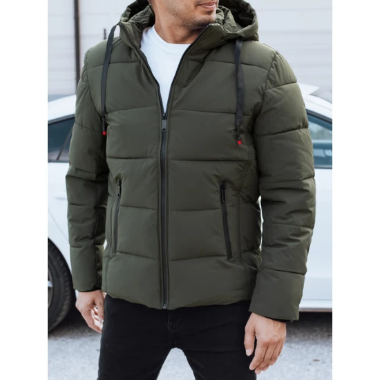 Vīriešu haki krāsas ziemas jaka Nevex Jakas