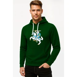 Vīriešu tumši zaļš džemperis Vytis